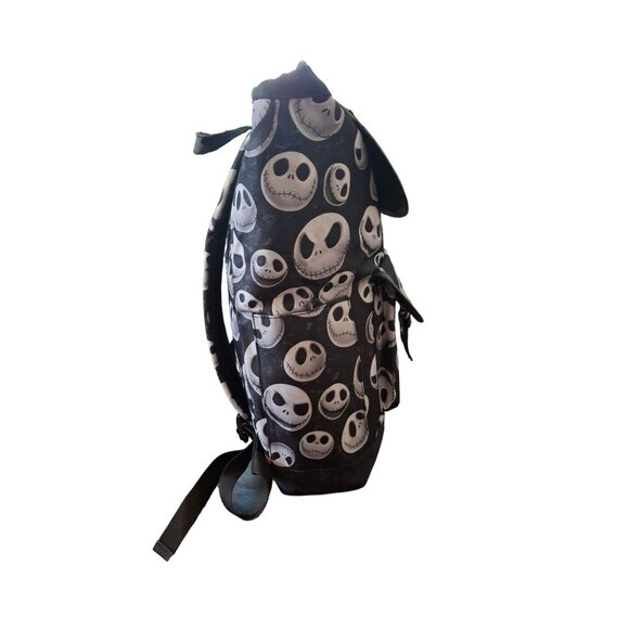 The Nightmare Before Christmas Backpack  Jack Skellington Print  Black White - Picture 4 of 4
